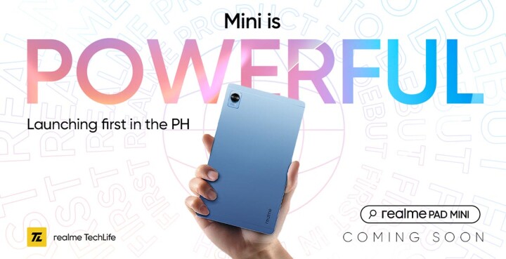 realme 將在菲律賓發表 8.7 吋平板 realme Pad mini