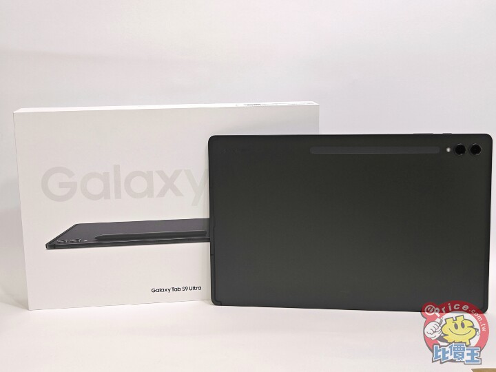超旗艦安卓平板 Samsung Galaxy Tab S9 Ultra 鍵盤套裝組開箱實測
