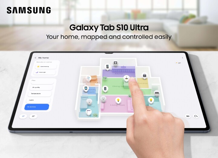 採用聯發科天璣 9300+ 處理器，三星 Galaxy Tab S10 系列平板登場