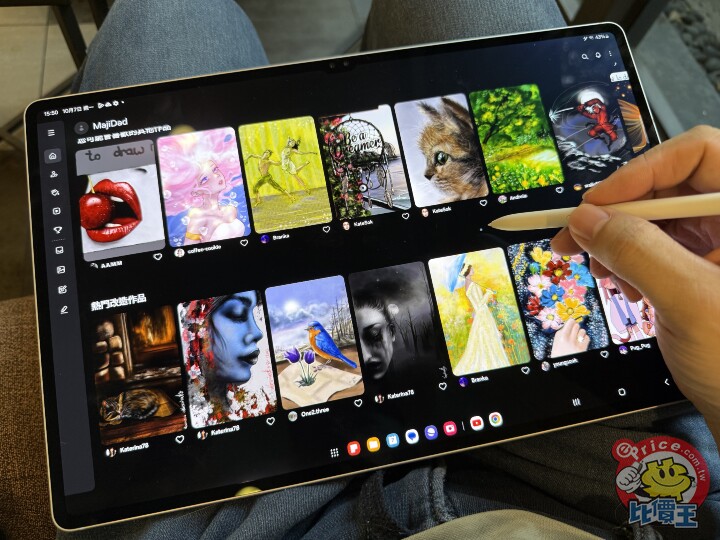 「大」有可為：Samsung Galaxy Tab S10 Ultra 與鍵盤配件外觀、性能、相機、影音、AI 功能開箱實測