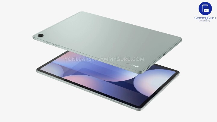 三星 Galaxy Tab S10 FE 系列規格與彩現圖同步搶先曝光