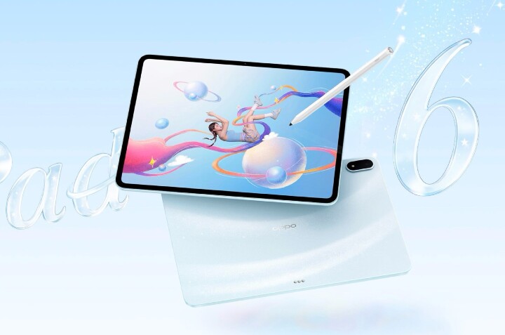OPPO Pad 6 正式發表  厚度僅 5.99mm 144Hz 更新率及旗艦級效能一次到位